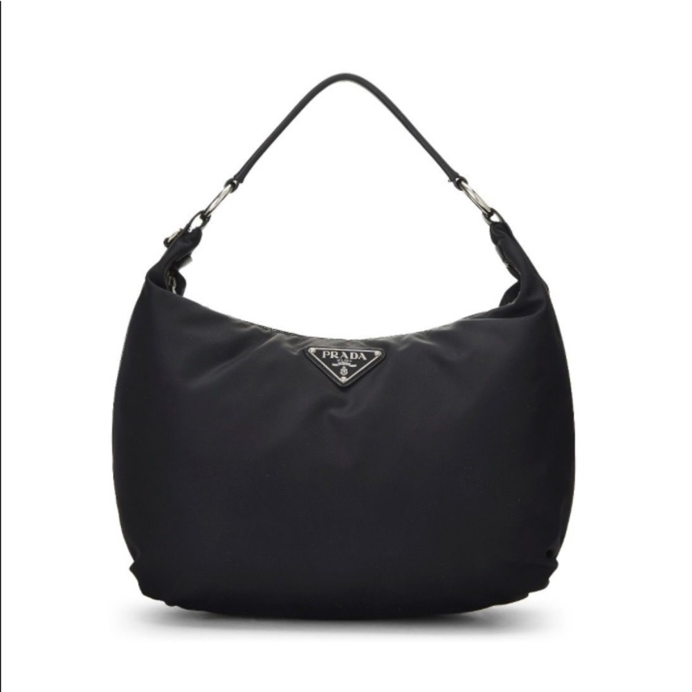 Authentic Prada Nylon Hobo Bag
